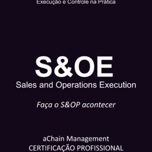 S&OE Sales and Operations Execution _(foco na execução, fazer o S&OP acontecer)
